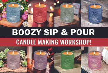 Poured Candle Kit — Forager Crafts: Creative Workshops & Events