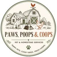 Paws, Poops & Coops