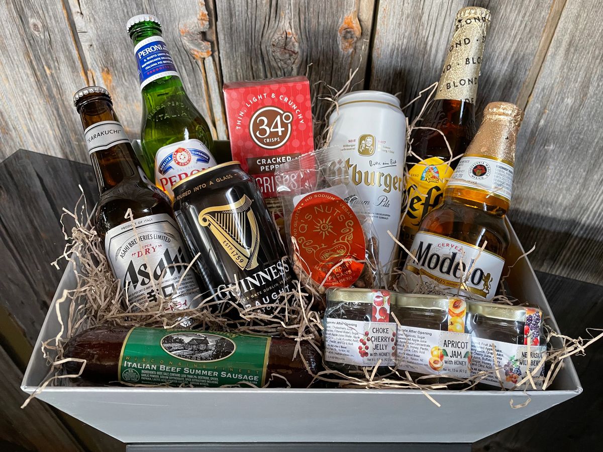 Beers Of The World Gift Basket