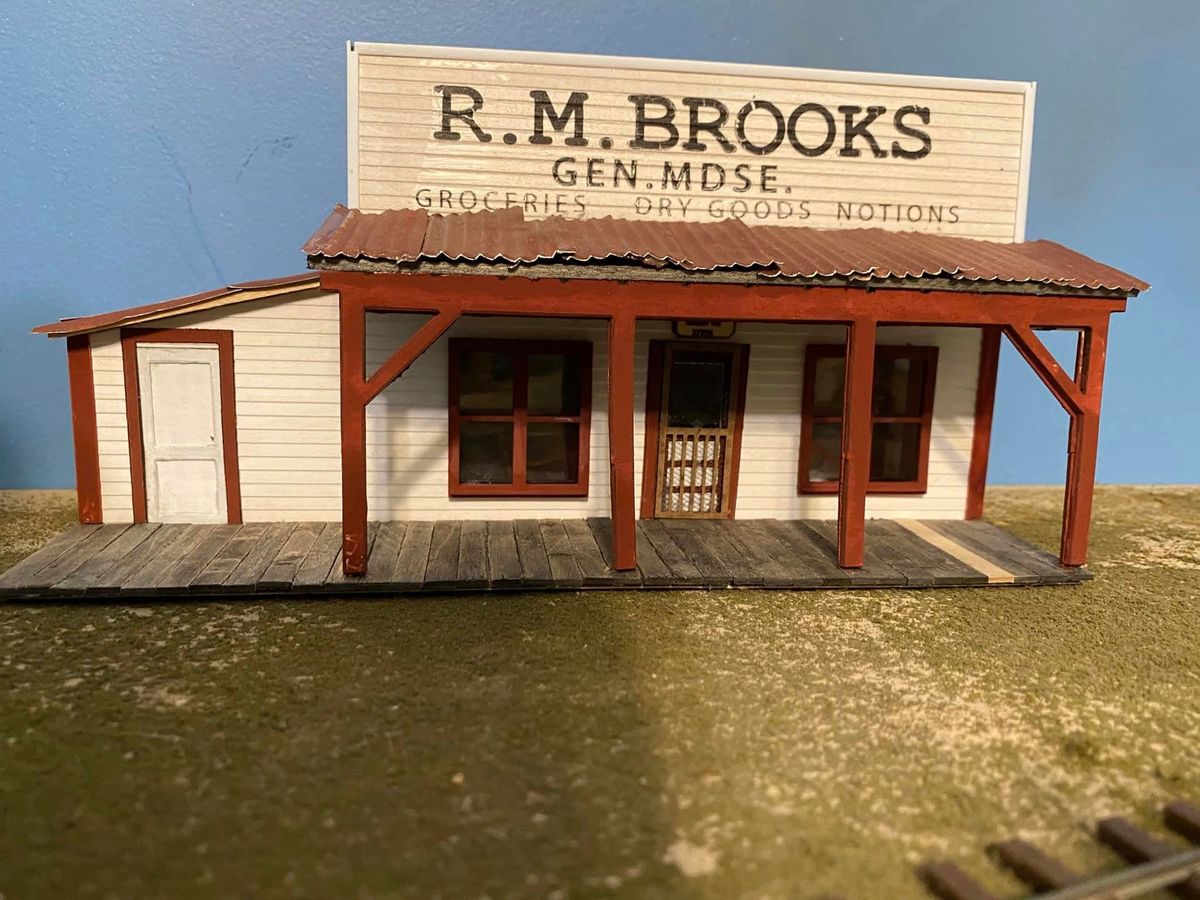 R.M. Brooks General Store O Scale Silhouette Series