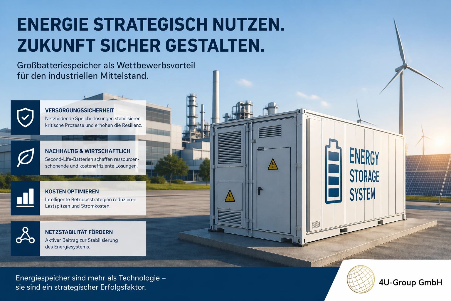 Large Battery Storage as a Competitive Advantage