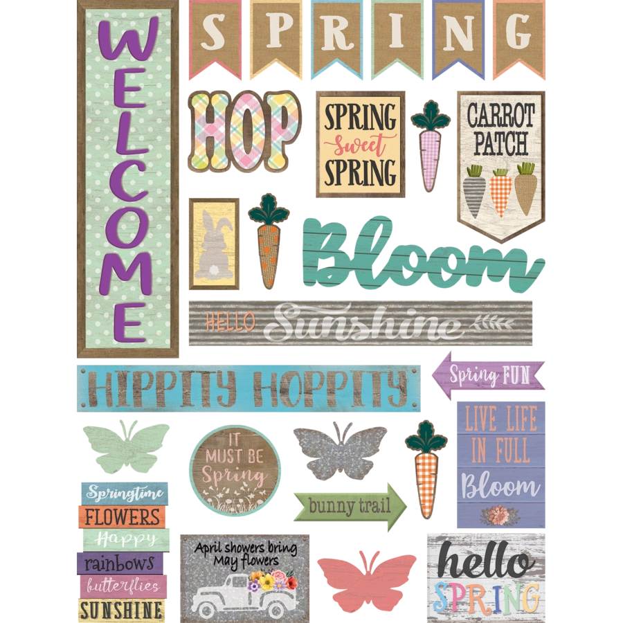 Teacher Created Resources Home Sweet Classroom Spring Mini Bulletin ...