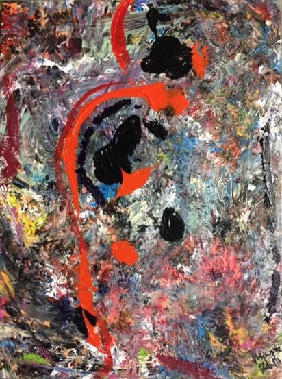Acrylic on canvas panel