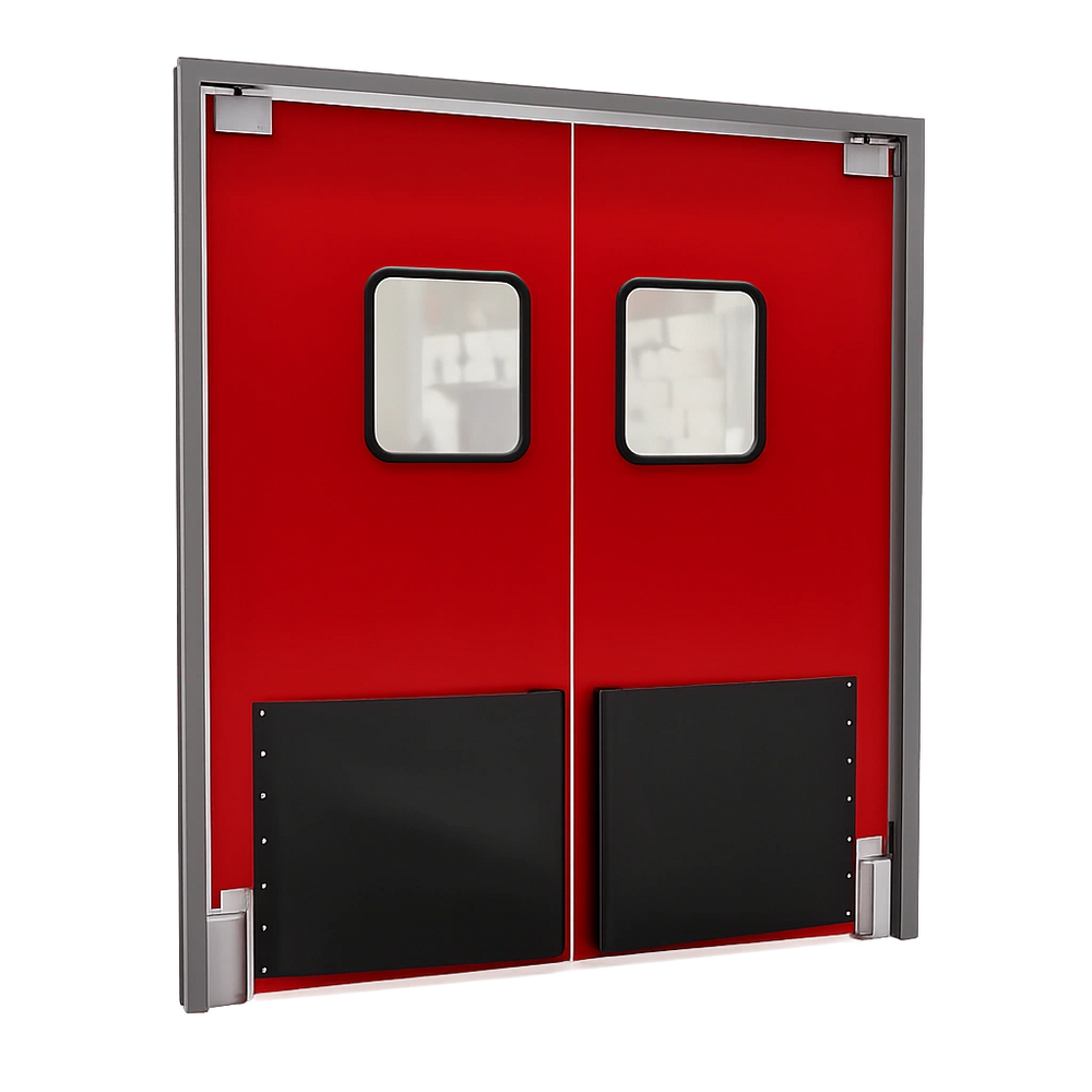Porte battante double 
