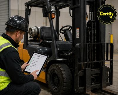 GA1 Forklift Inspection & Certification