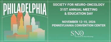 Philadelphia hosts the 31st Annual Society for Neuro-Oncology Meeting in 2026.