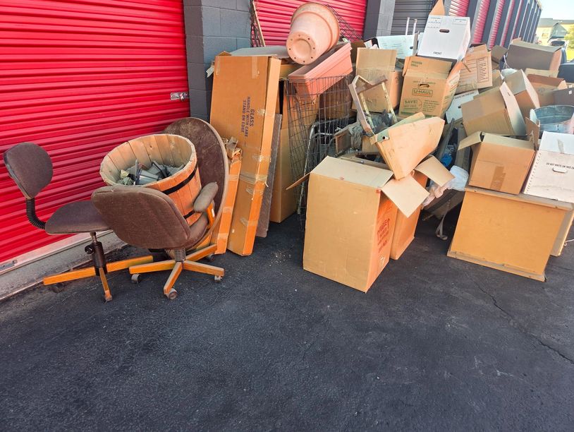 Furniture, boxes & unwanted items removed during a storage unit cleanout
by DGT Junk Removal in Mesa