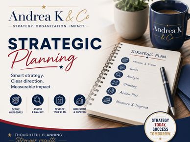 Strategic planning tools and tips for clear business goals and success.