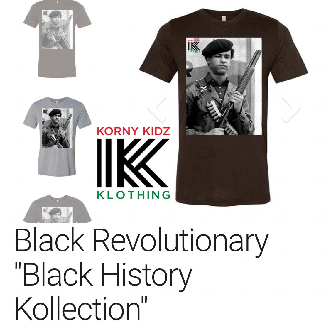 Black Revolutionary "Black History Kollection"