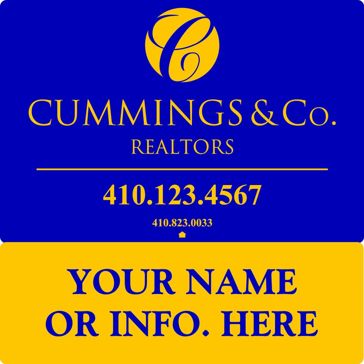 All In One Sign - Large Aluminum Composite (with Large Rider Section ...