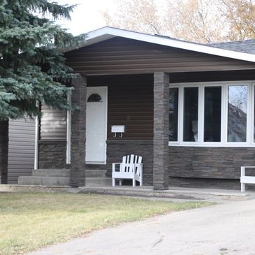 Yorkton's windows, doors, eavestroughing and siding specialists. 