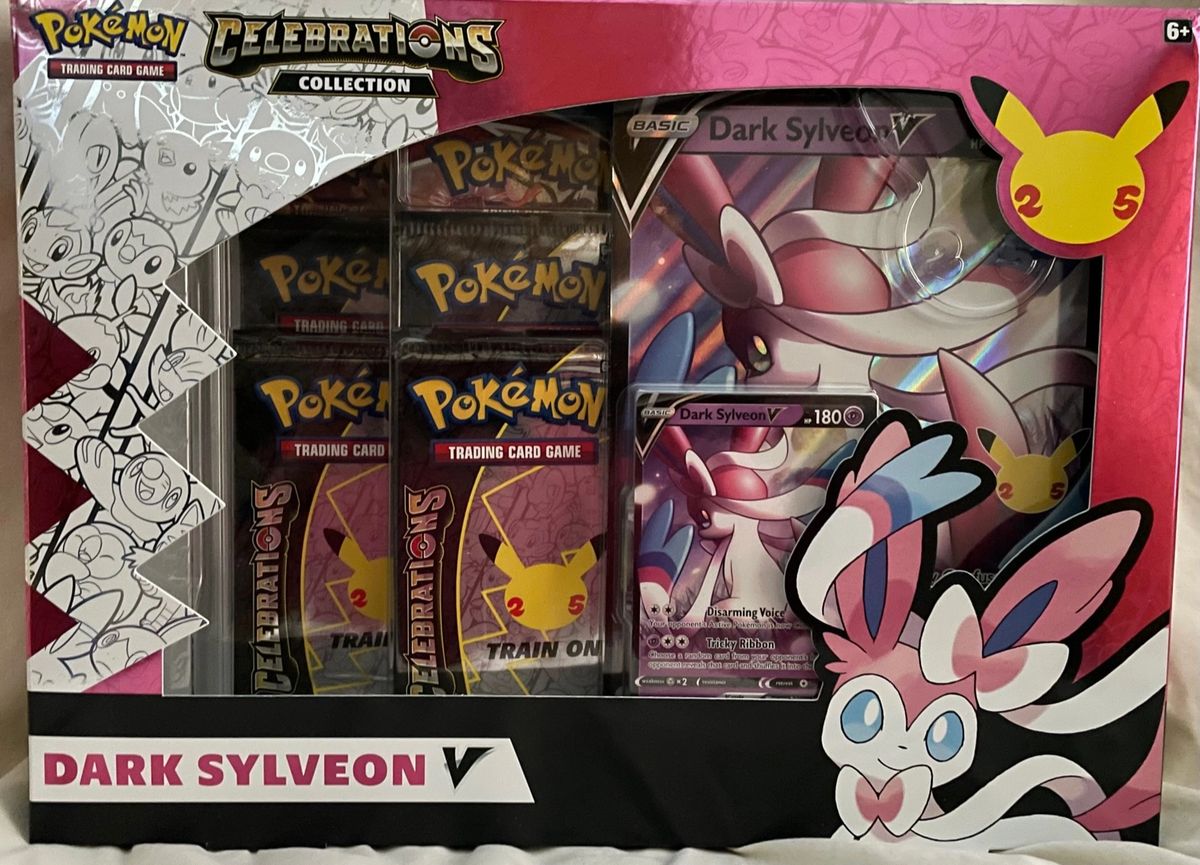 Pokemon TCG Celebrations Dark Sylveon V Box