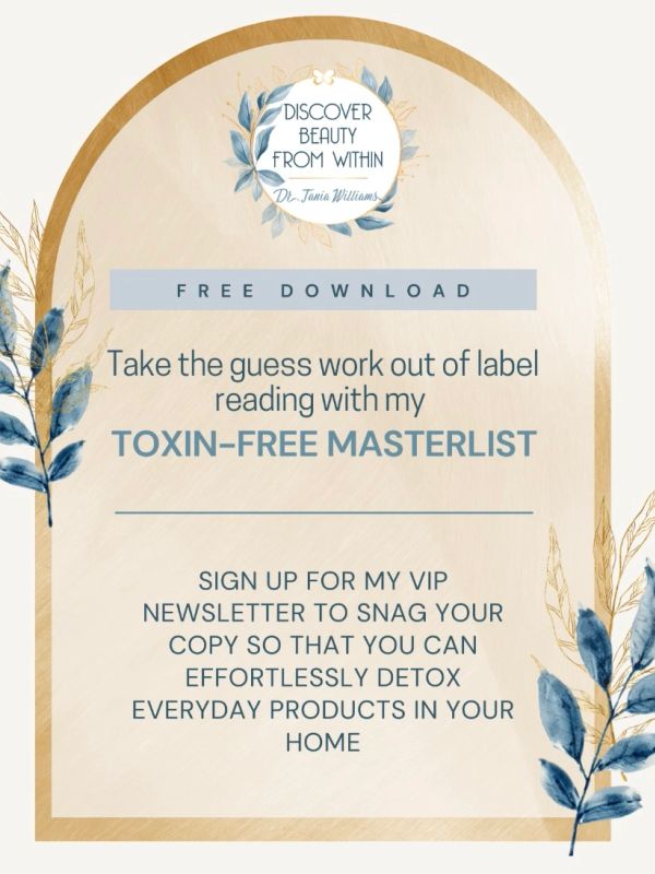 Free download for toxin-free product guide.