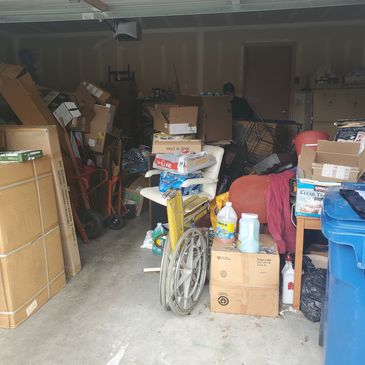 Estate Garage Cleanout serving King ,Pierce, Mason and Jefferson Counties