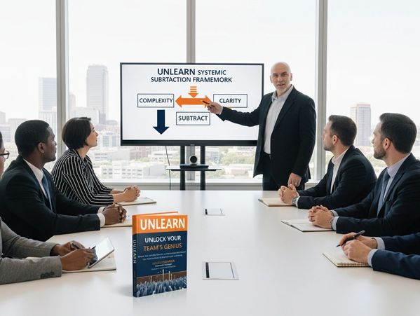 Julius Csizmazia, motivation speaker, delivering UNLEARN Leadership Program to senior executives.