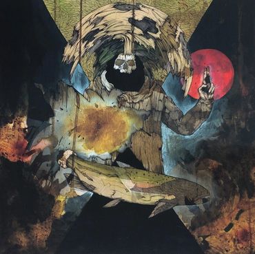 The Fall
2020
24" x 24"
Ink and pen on wood panel