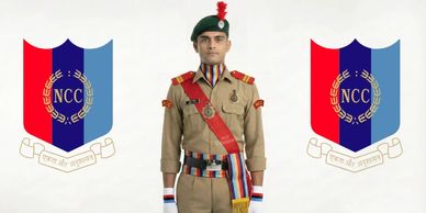 NCC uniform store Tamil Nadu ceremonial cadet dress with accessories and parade belt
