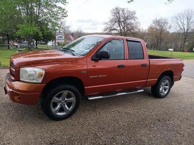 copper colored Dodge Ram