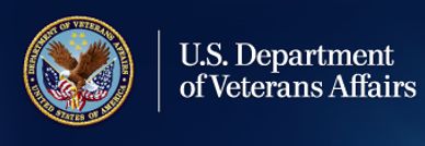 Logo of the U.S. Department of Veterans Affairs with an eagle and flag.