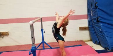 Gymnast at Spirit Gymnastics