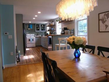 Full kitchen remodel in Beach House.