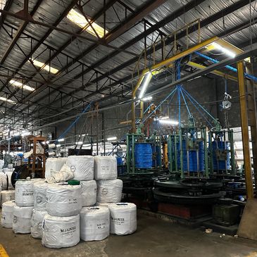 Manufacturing processes showcasing payao rope (or lubid) production