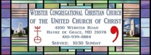 Webster Congregational Christian Church of the United Church of C