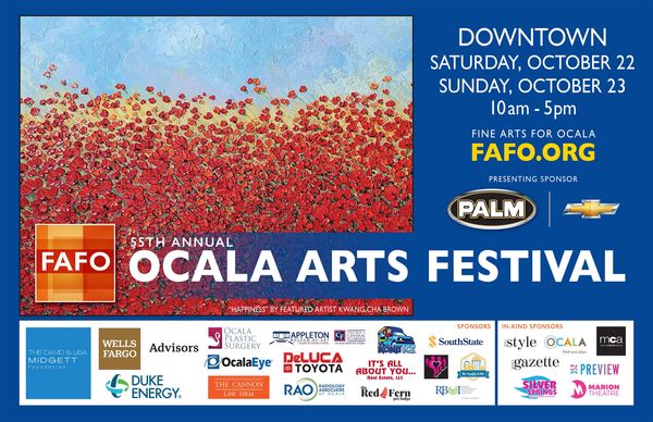 2022 Ocala Arts Festival Poster