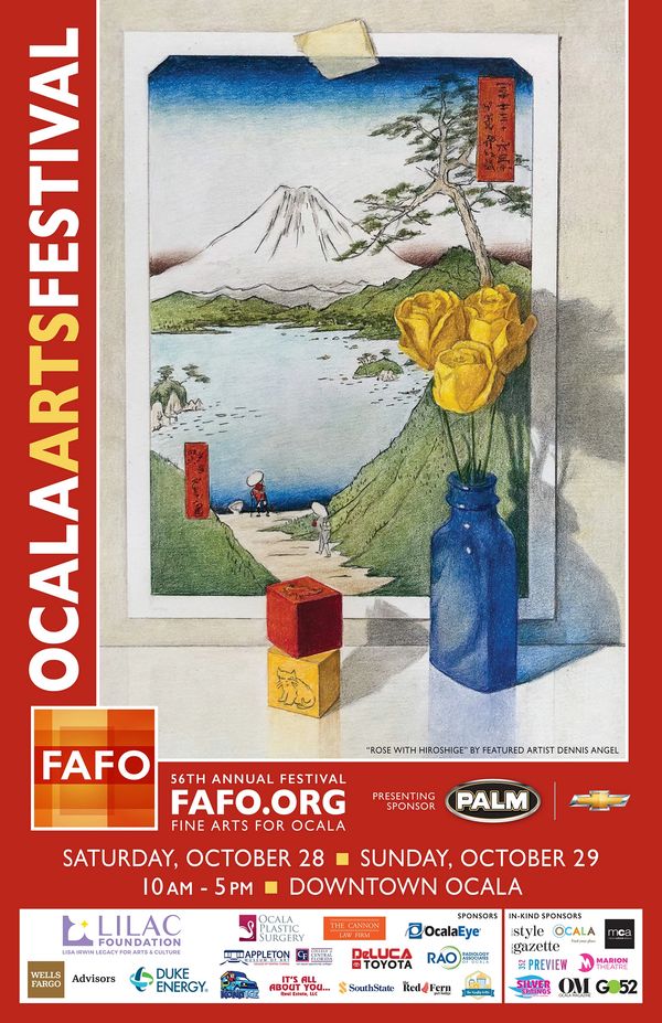 2023 Ocala Arts Festival Poster