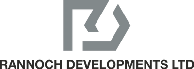 Logo of Ramesch Developments Ltd with a stylized 'R' symbol.
