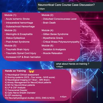 neurocritical care course