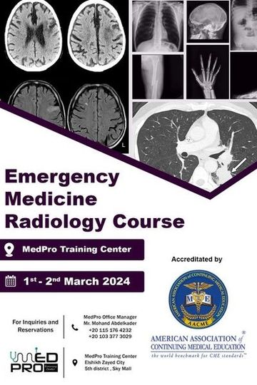 emergency medicine radiology course