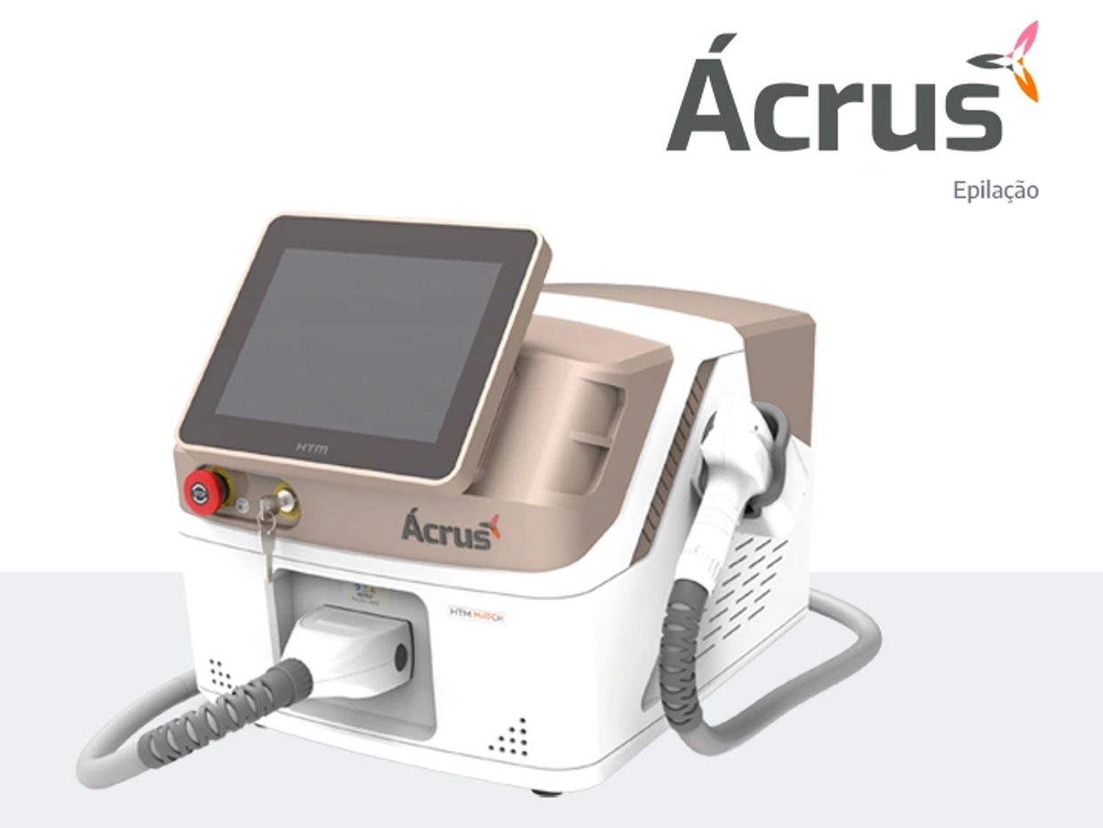 Ácrus, esquipamento de epilação a laser