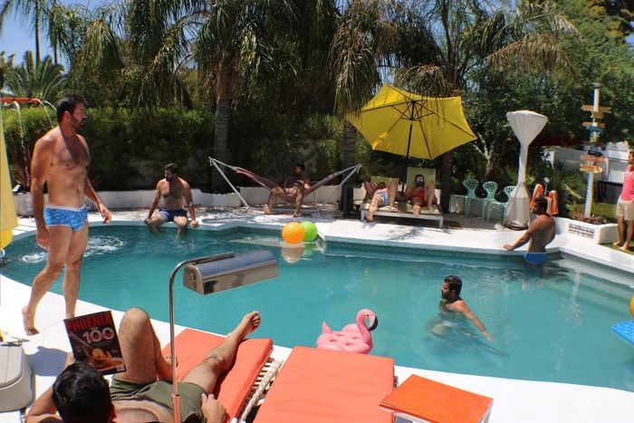 swimming pool time at Tony's House in Phoenix Az.