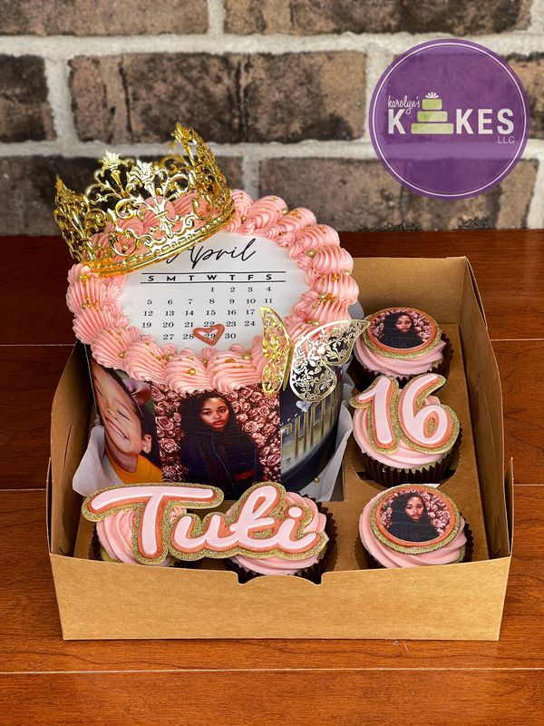 bento box princess birthday cake edible images calendar sweet 16