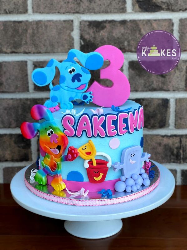 Blue's Clues Birthday Cake