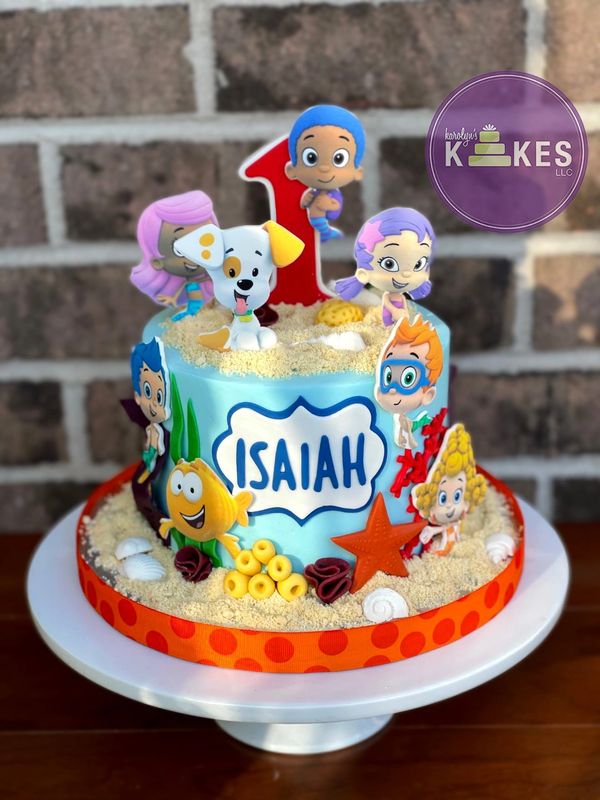 Bubble Guppies Birthday Cake