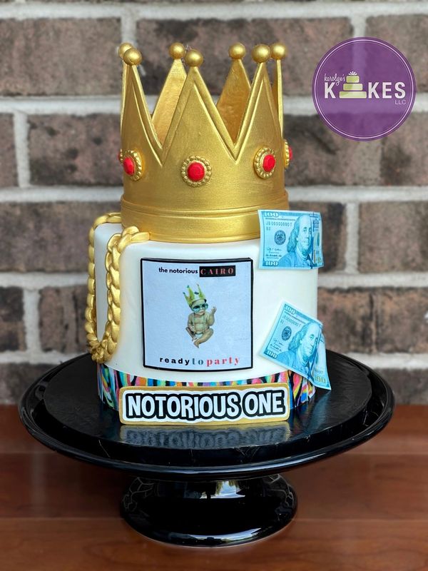 notorious one b.i.g. biggie smalls birthday cake