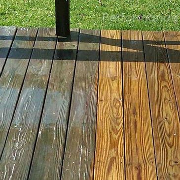 Back Porch Pressure Washing Wood Fence Pressure Washing 
