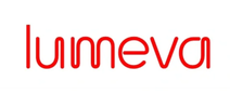 Logo with red text reading 'lumeva'.