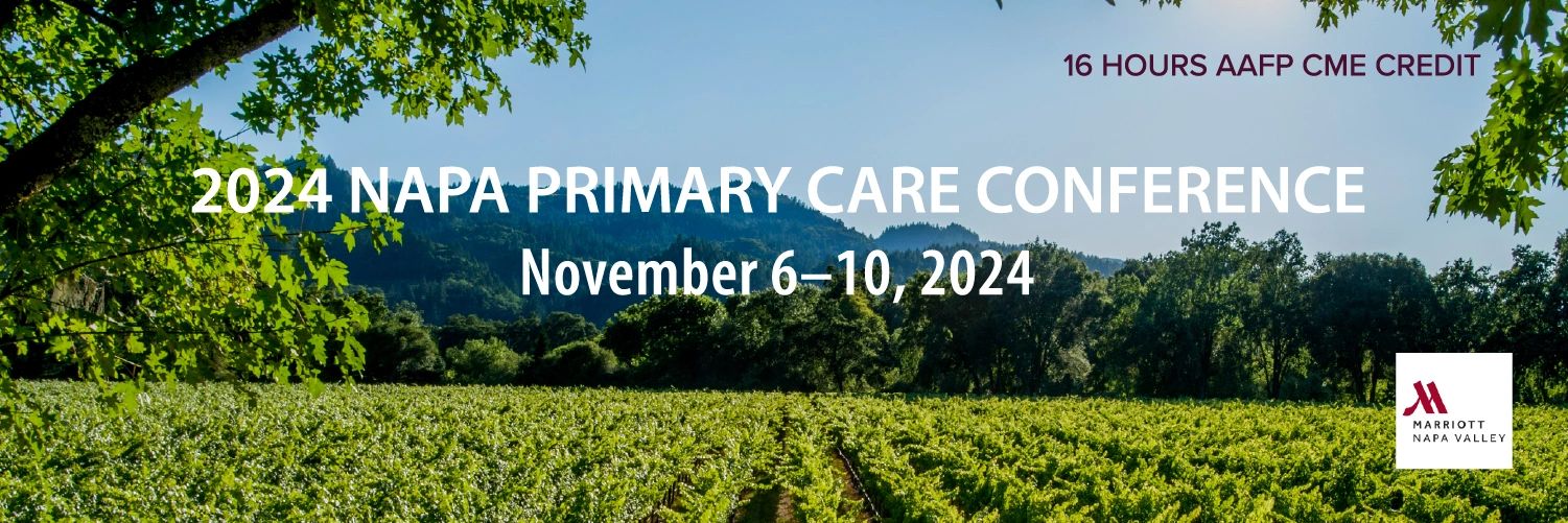 NAPA PRIMARY CARE Cme Conferences for Nurse Practitioners, Family