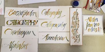 Calligraphy Inks by Carol DuBosch