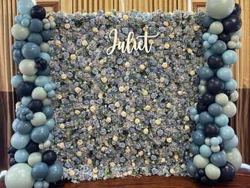 Long Island Photo booth Backdrop rentals. Flower wall rentals on Long Island. Photo booth rentals