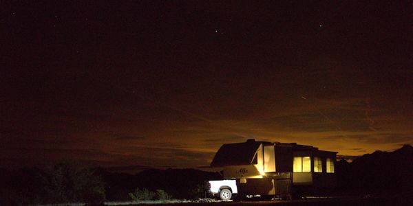 Arizona Desert Camping 