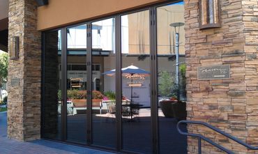 LaCantina aluminum bi-folding doors