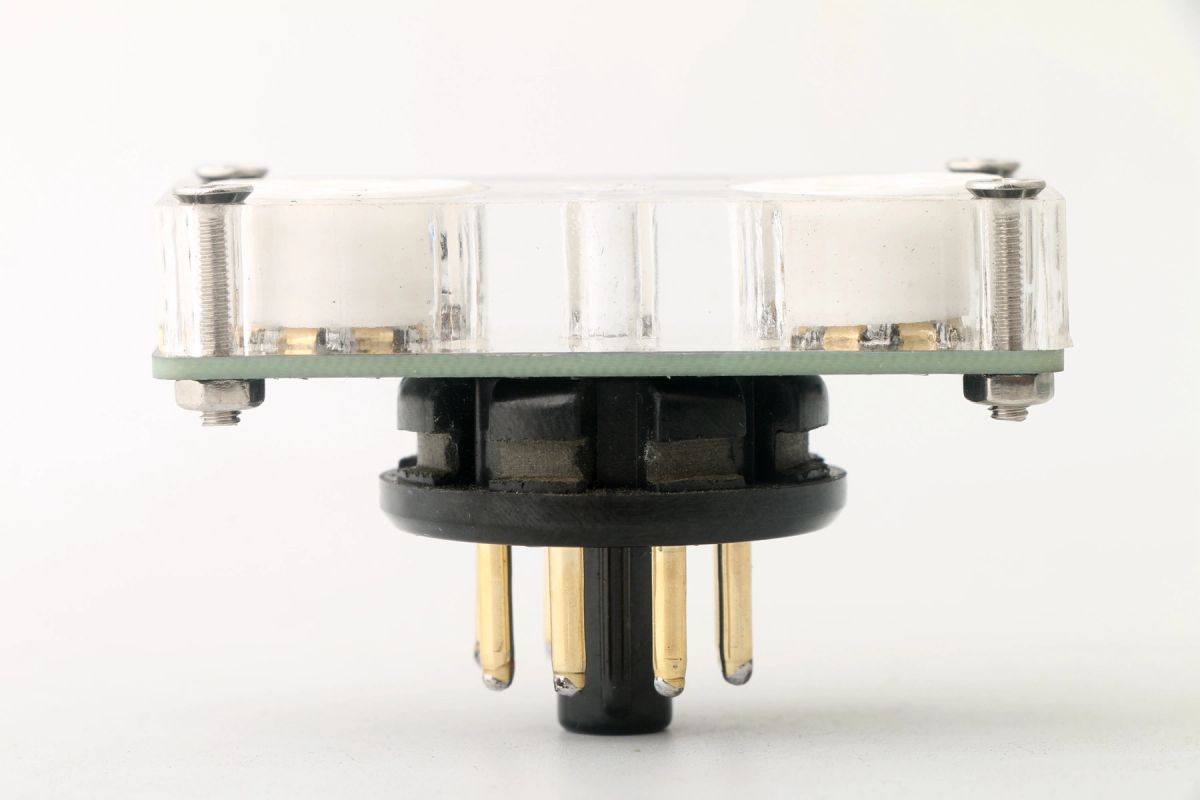 PAIR 2PC 6SN7 6N8P TO EC88 EC8010 EC8020 TUBE CONVERTER ADAPTER FOR ...