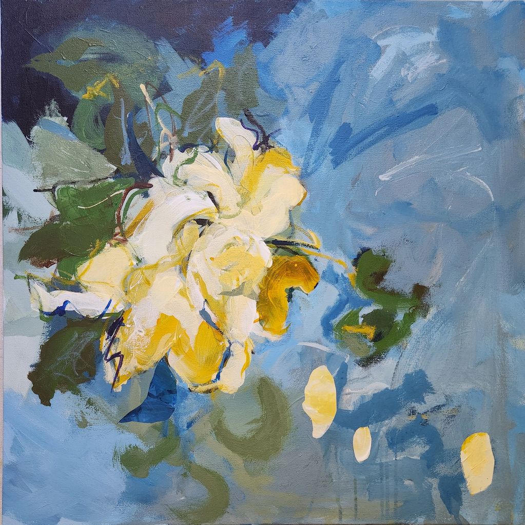 Weeping for Alex Pretti
24x24 
Acrylic and Collage on Canvas
$1080