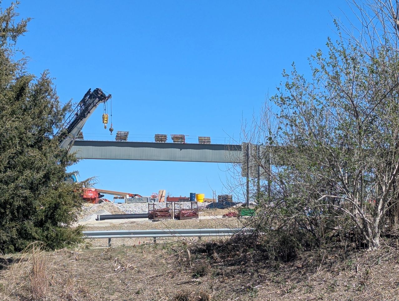 As earlier reported, the viewing stand for the 12th green and 13th tee box at CCC is being enhanced with the bleachers having arrived and preliminarily placed.  One can only assume that the beverage stands and guard rails are next.