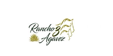 Logo with horse heads and agave plant.