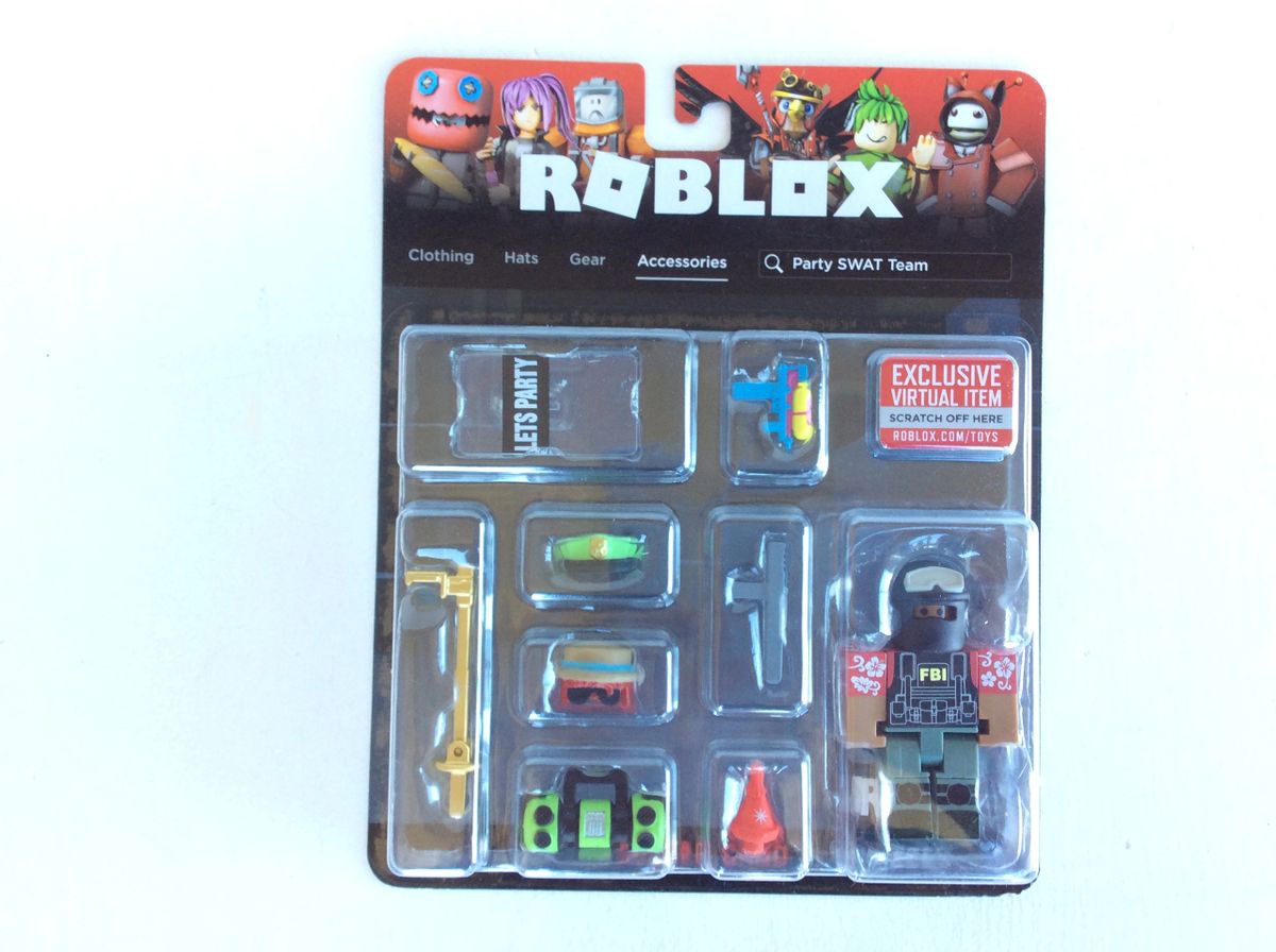 Roblox Avatar Shop Series Collection - Party SWAT Team Figure Pack